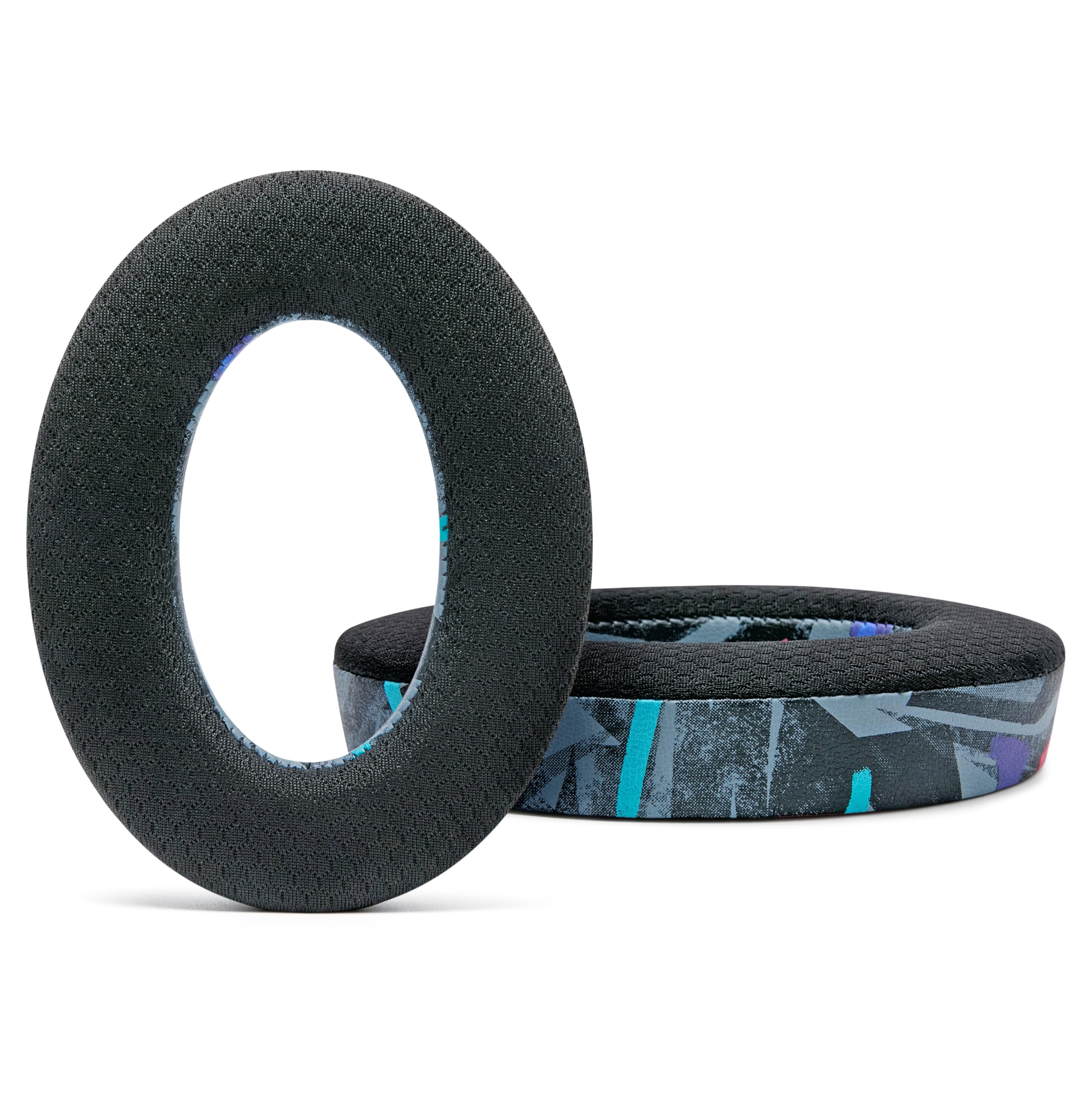 WC Freeze PC38X - Cooling Gel Earpads for Sennheiser PC38X / PC37X / HD599 / HD598/ HD560S / Game ONE & More, Made by Wicked Cushions - Elevate Comfort, Durability, & Sound | 90's Black - Image 6