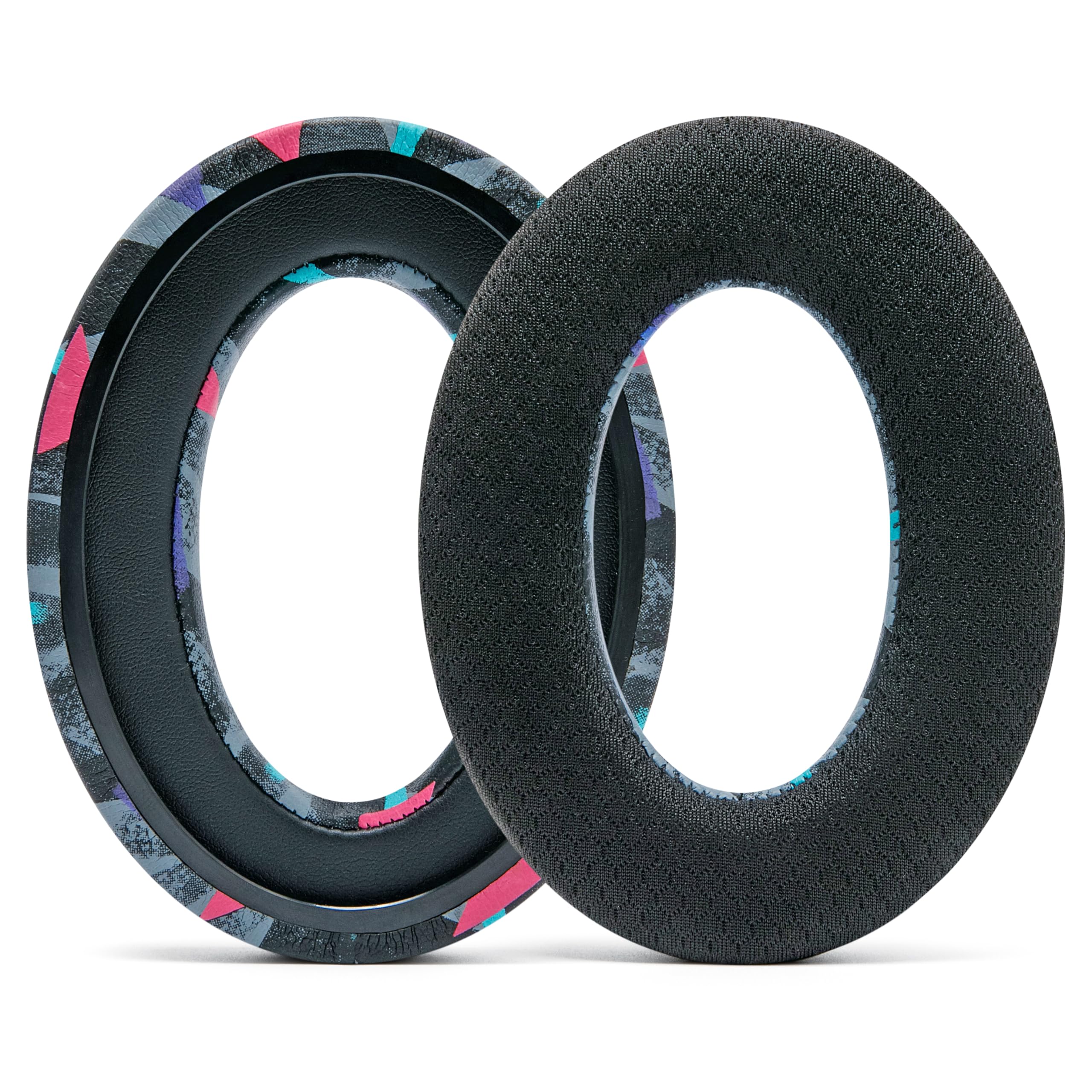 WC Freeze PC38X - Cooling Gel Earpads for Sennheiser PC38X / PC37X / HD599 / HD598/ HD560S / Game ONE & More, Made by Wicked Cushions - Elevate Comfort, Durability, & Sound | 90's Black - Image 8