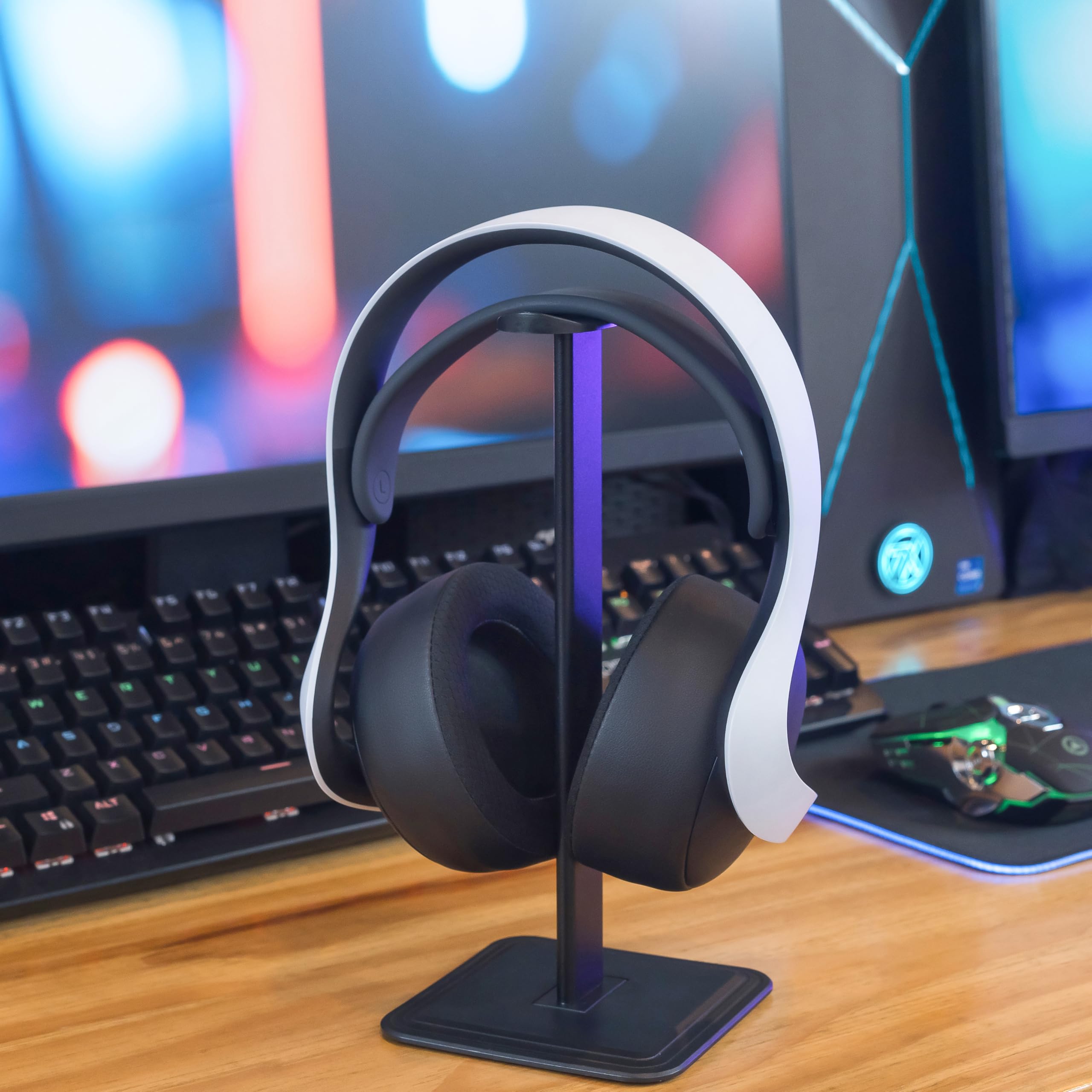 WC Freeze Pulse Elite - Cooling Gel Earpads Compatible with PS5 Pulse Elite, Made by Wicked Cushions | Thicker Cushion & Wider Opening | Black - Image 3