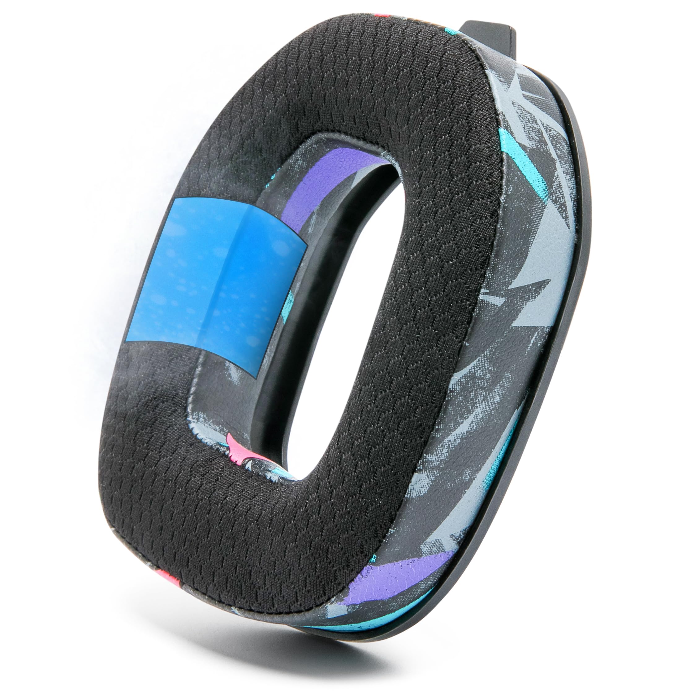 WC Mod Kit A50 - Cooling Gel Earpads + Headband Replacement for Astro A50 Gen 4, Gen 5 & A50X by Wicked Cushions | Enhanced Comfort, Cooling & Durability | 90's Black - Image 7