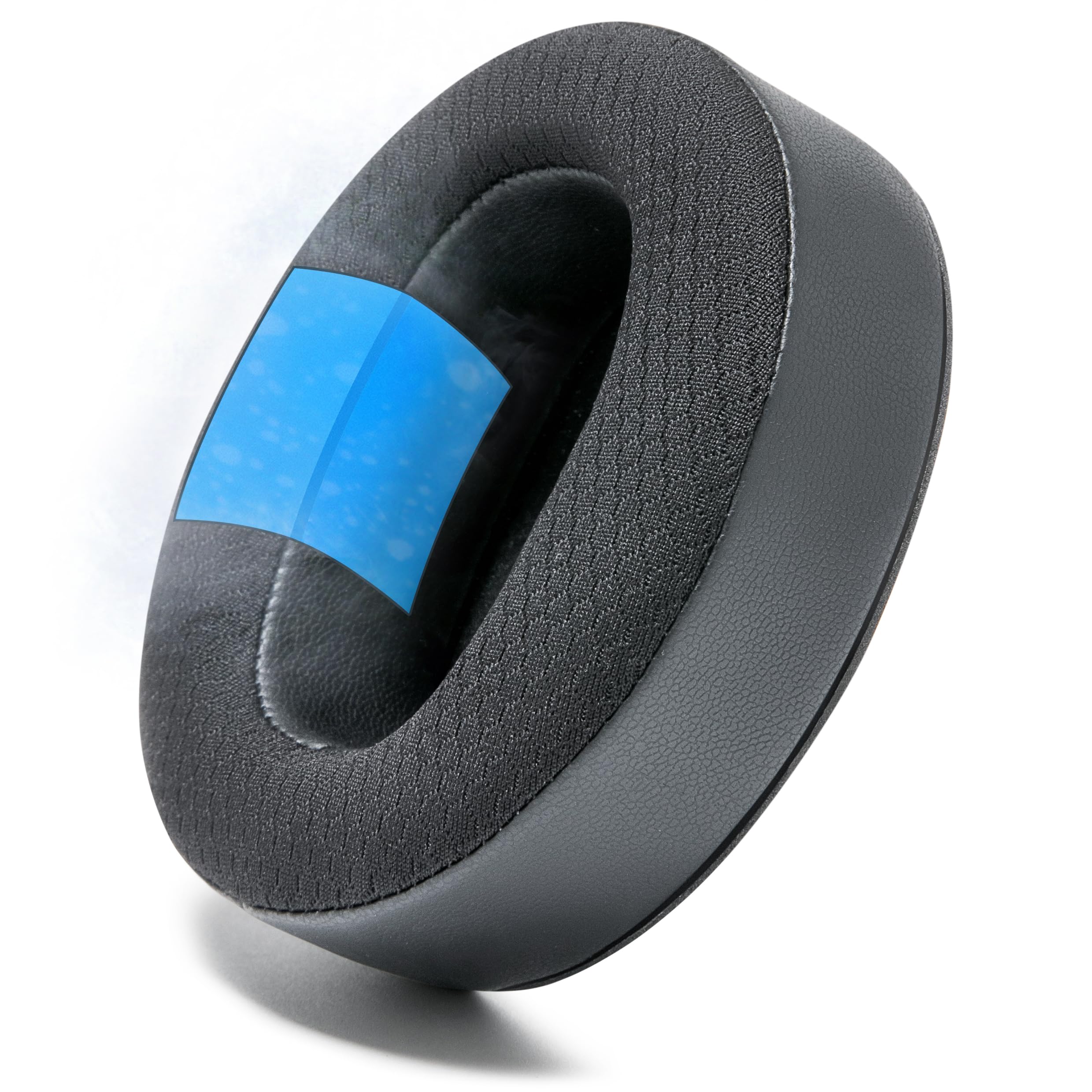 WC Mod Kit V2 for Maxwell Gen 1 – Cooling Gel Earpads + Extra Wide Silicone Headband Compatible with Audeze Maxwell Xbox & PS5 Gen 1 by Wicked Cushions | Enhanced Comfort & Cooling | Black - Image 7