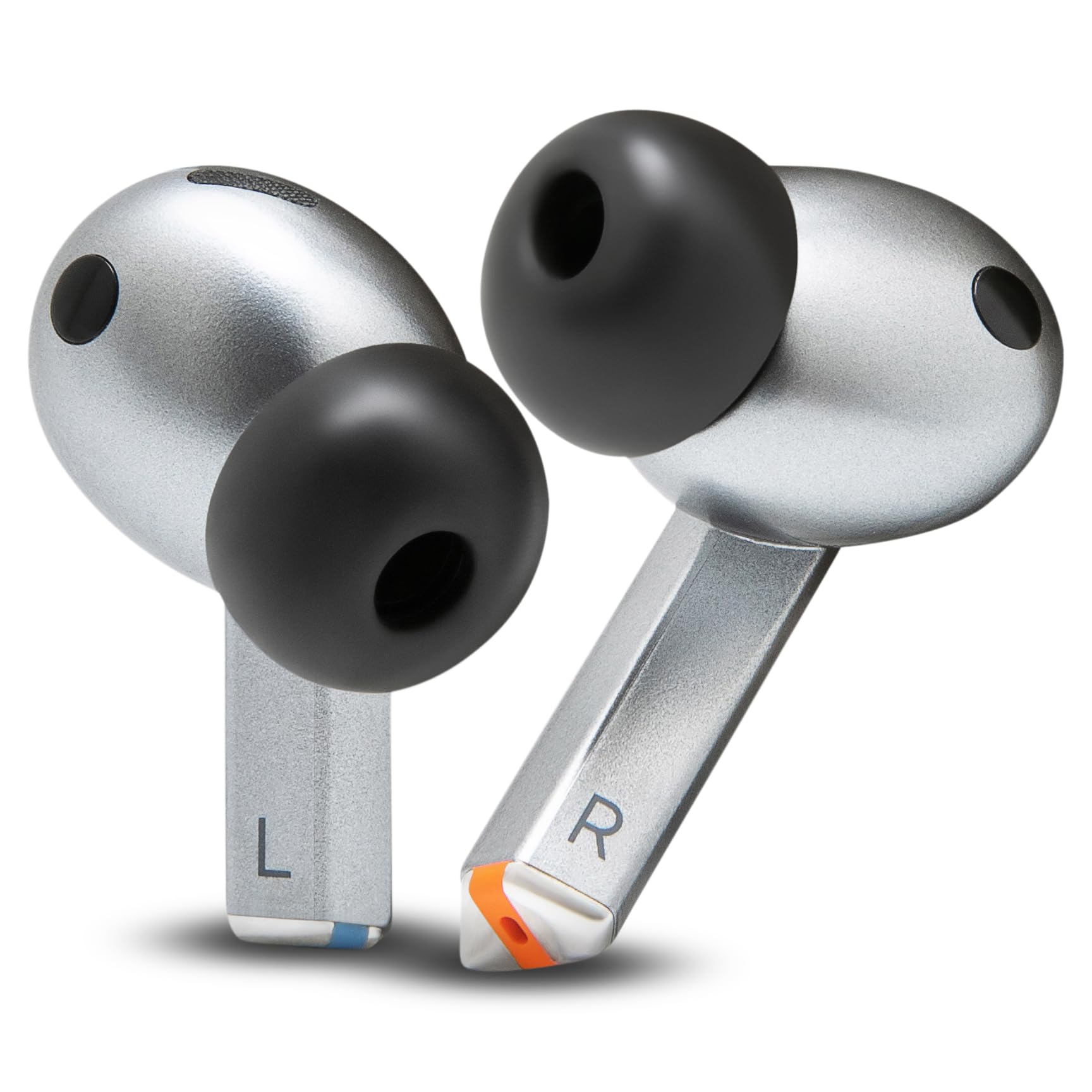 WC TipZ Galaxy – Memory Foam Ear Tips Compatible with Samsung Galaxy Buds Pro 3 & Pro 4 by Wicked Cushions | Improved Comfort, Tighter Seal & Better Foam Rebound Time | Black - Image 7